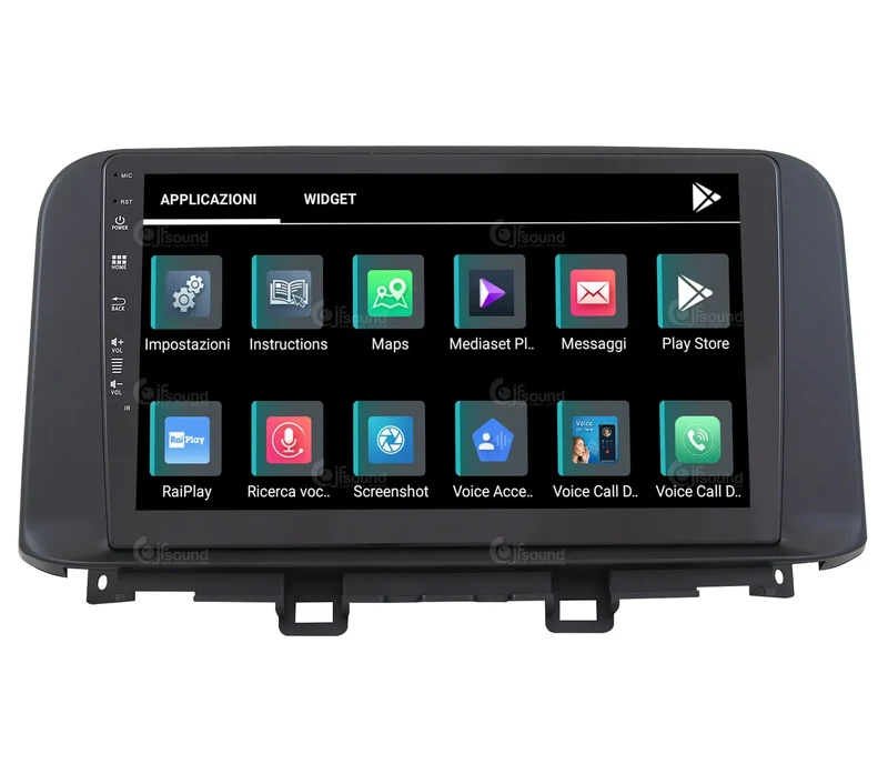 JF SOUND JF-131HK-X9C-PRO – Autoradio Android 10” pour Hyundai Kona (2018–2021)