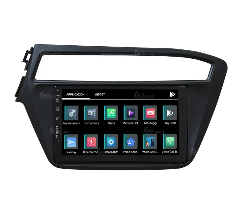JF SOUND JF-139I2-X9C-1-PRO – Autoradio Android 9” 4G CarPlay / Android Auto pour Hyundai I20