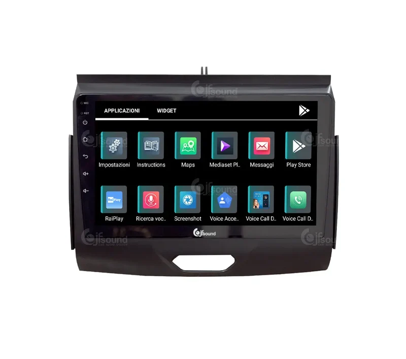 JF SOUND JF-439FR-X9C-PRO – Autoradio Android 9 pouces avec navigation et caméra – Ford Ranger
