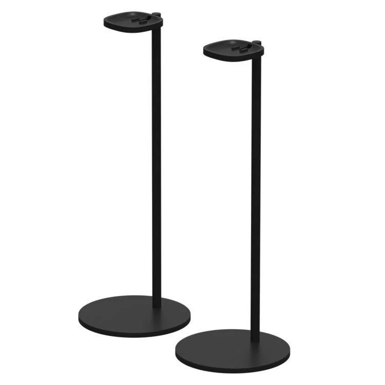 Sonos SS1FSWW1BLK | Support sur pied pour Haut-parleurs Sonos One et One SL - Noir - Paire