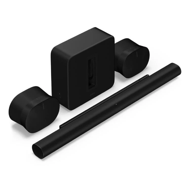 Sonos | Ultimate Immersive Package with Arc Ultra - 9.1.4 Channels + 2 Era 300 + Sub 4 - Noir