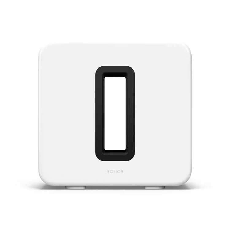 Sonos Sub Gen 4 | Caisson de basses - Sans fil - Wi-Fi - Blanc