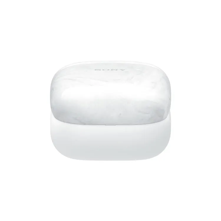 Sony LinkBuds Fit | Ecouteurs intra-auriculaires - 100% sans fil - Bluetooth - Microphone - Suppression active du bruit - Blanc