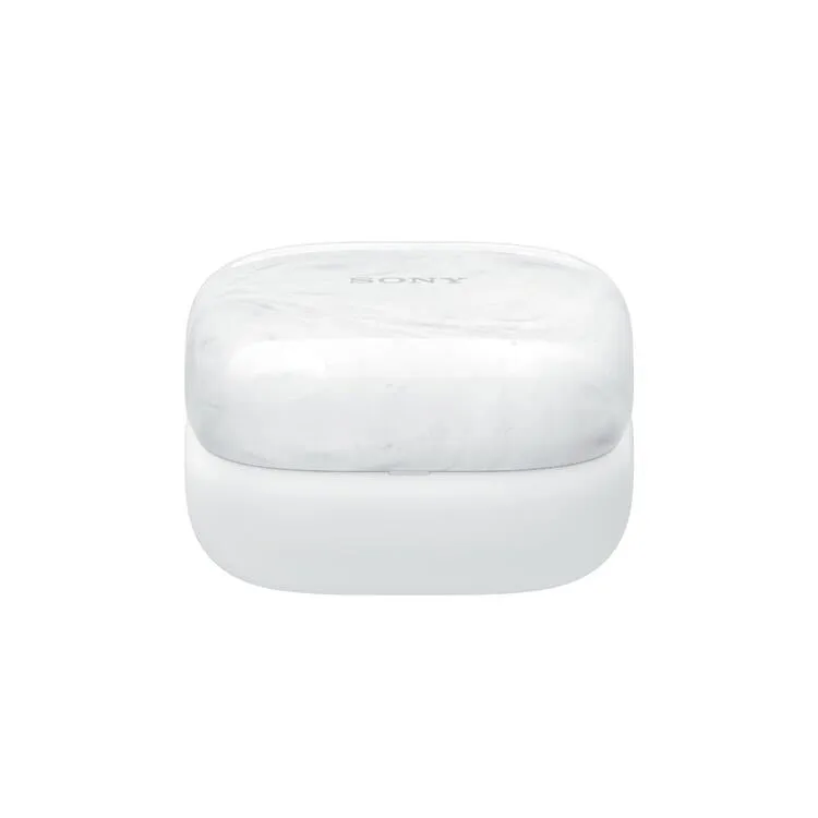 Sony Linkbuds Open | Casque intra-auriculaire - 100% sans fil - Bluetooth - Microphone - Jusqu'à 17,5 heures - Blanc