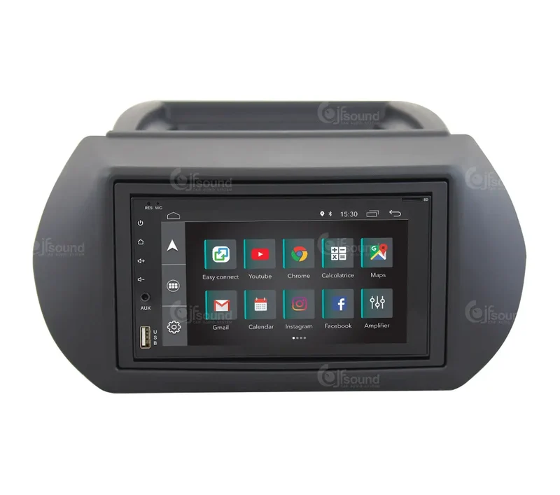 JF SOUND JF-227-X7C-FF-PRO – Autoradio Android avec DSP pour Fiat Fiorino, Qubo & Peugeot Bipper (depuis 2007)