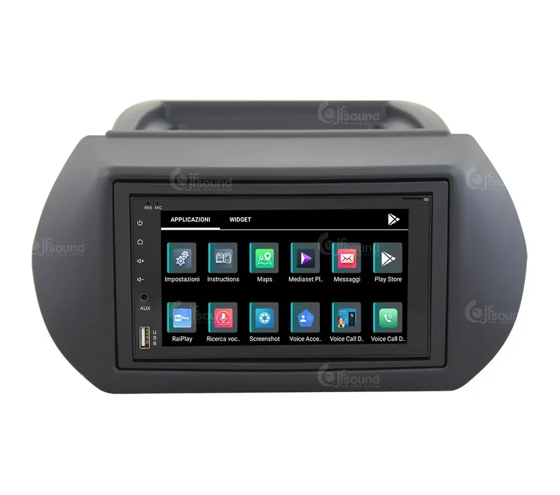 JF SOUND JF-227-X9C-FF-PRO – Autoradio Android 4G avec DSP pour Fiat Fiorino, Qubo & Peugeot Bipper (depuis 2007)