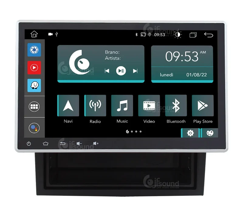JF SOUND JF-011-X9C-D5-PRO – Autoradio Android 10" avec 4G, DSP et navigation pour Fiat Ducato 250 (2006-2020)