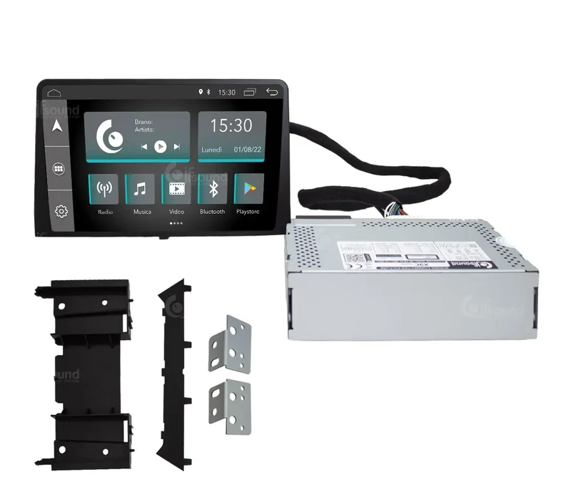 JF SOUND JF-231CB-X7C-PRO – Autoradio Android 10" avec DSP et navigation pour Fiat Doblò, Citroën Berlingo, Opel Combo et Peugeot Partner