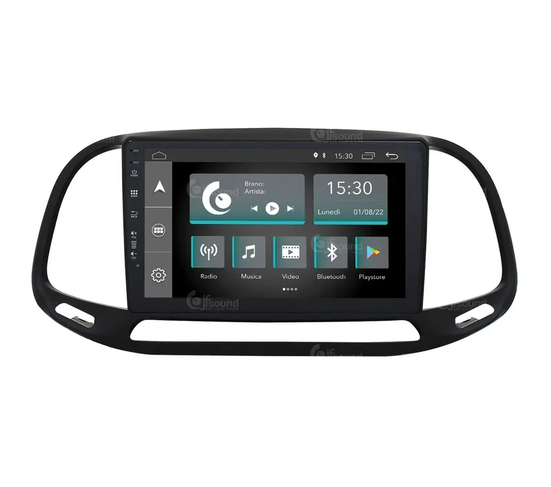 JF SOUND JF-039FD-X7C-PRO – Autoradio Android 9" avec navigation et DSP pour Fiat Doblò (2015–2022)