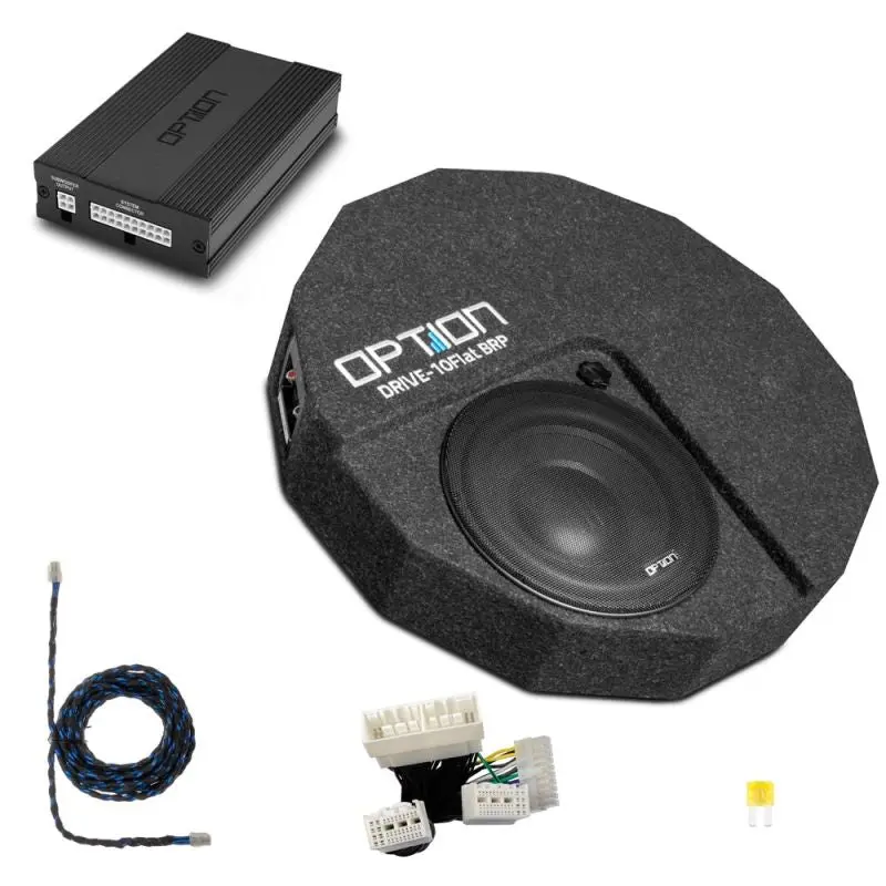 OPTION SET-328 – Système audio avec amplificateur DSP & subwoofer roue de secours pour KIA Ceed (CD)