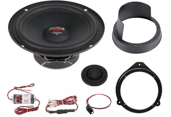 AUDIO SYSTEM XFIT AUDI A4 B6 EVO2 – Kit haut-parleurs 2 voies 165 mm