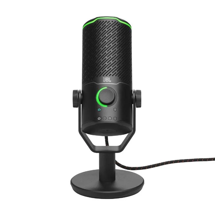 JBL Quantum Stream Studio | Microphone de studio - Entrée 3.5mm - Noir