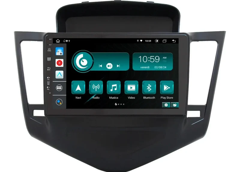 JF SOUND JF-139CC-X9C-PRO – Autoradio Android 4G avec CarPlay pour Chevrolet Cruze