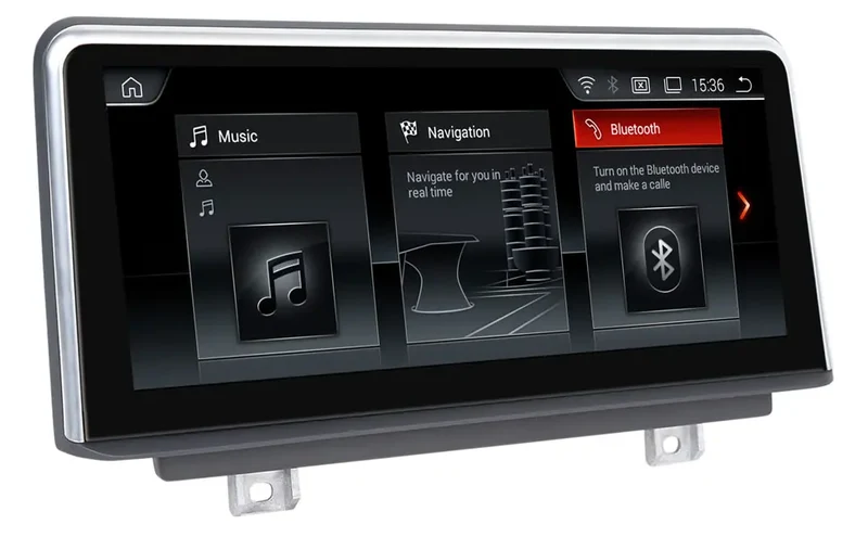 JF SOUND JF-038B1O-EVO – Système multimédia Android 9" pour BMW Série 1 (jusqu’à 2017)