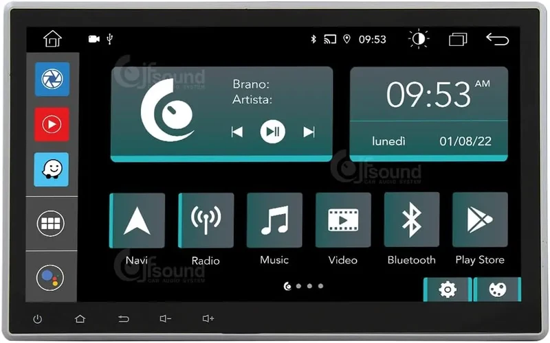 JF SOUND JF-011-X9C-RM-PRO – Autoradio Android 10" HD pour Renault Master