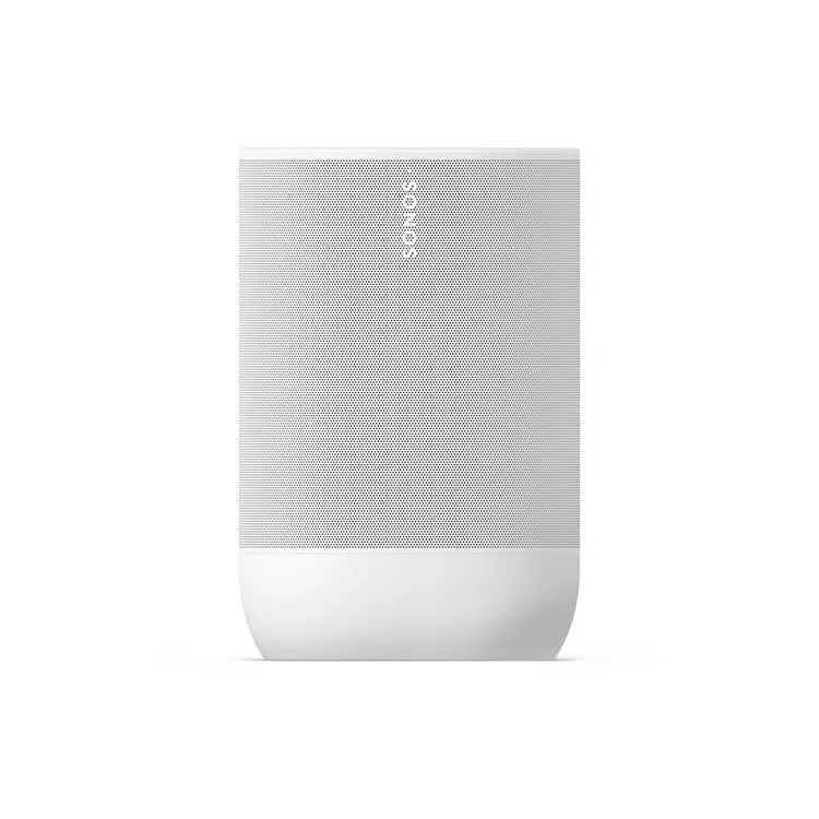 Sonos Move 2 | Haut-parleur sans fil - Stéréo - Commande Vocale - Jusqu'à 24 heures d'autonomies - Blanc