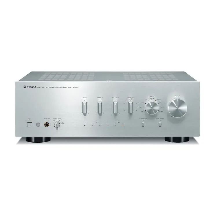 Yamaha A-S801S - Amplificateur intégré 2 canaux - Stéréo - Argenté