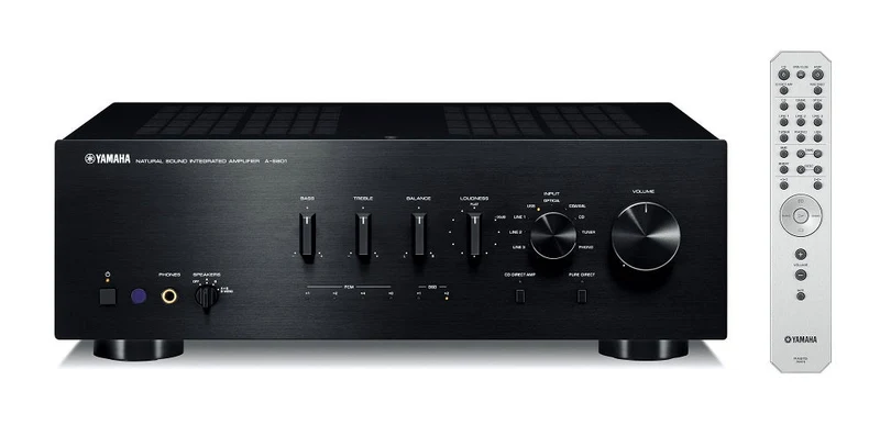Yamaha A-S801B - Amplificateur intégré 2 canaux - Stéréo - Noir