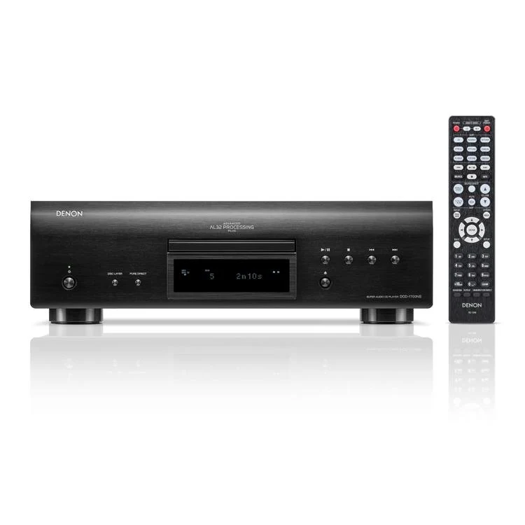 Denon DCD-1700NE | Lecteur CD/SACD - Avec Advanced AL32 Processing Plus - Mécanisme SVH - Noir