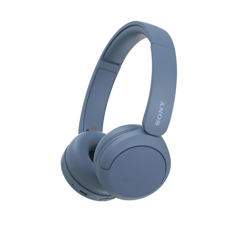 Sony WH-CH520 | Écouteurs supra-auriculaires - Sans fil - Bluetooth - Jusqu'à 50 heures d'autonomie - Bleu