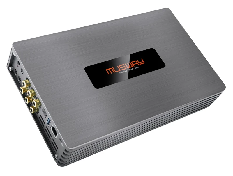 MUSWAY M8 – Amplificateur 8 canaux Class D avec DSP 12 canaux