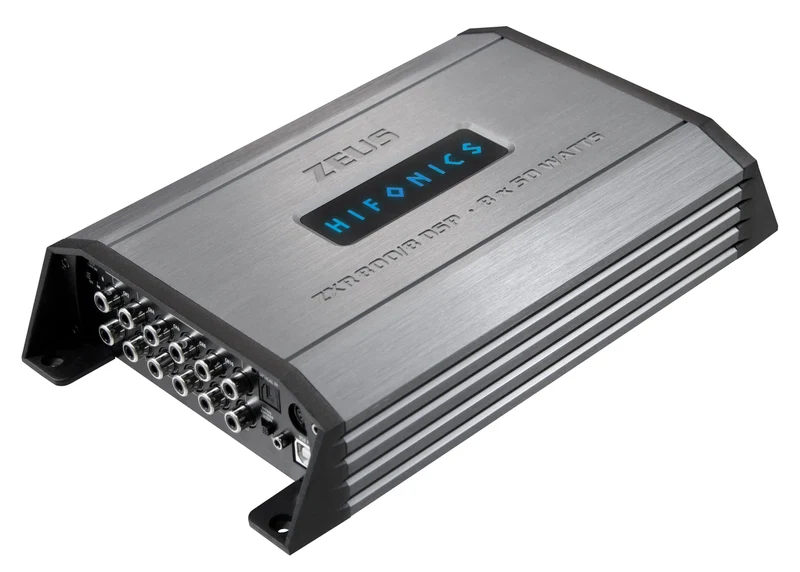 HIFONICS ZXR800/8DSP – Amplificateur analogique Classe A/B 8 canaux avec processeur DSP 10 canaux