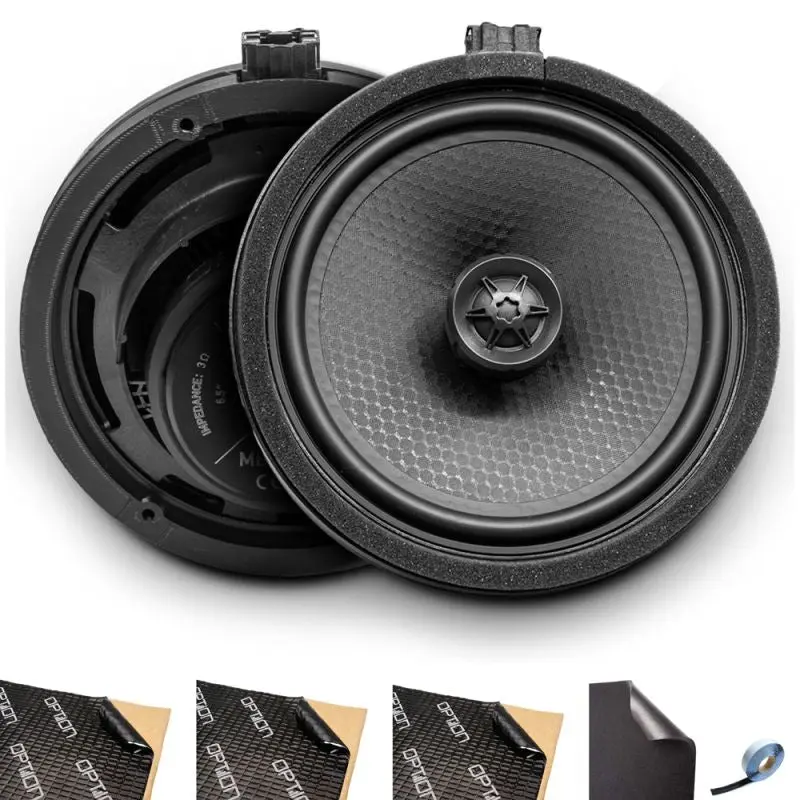 OPTION SET-265 – Haut-parleurs arrière pour Suzuki Swift 6. Gen | Plug & Play + Isolation des portes