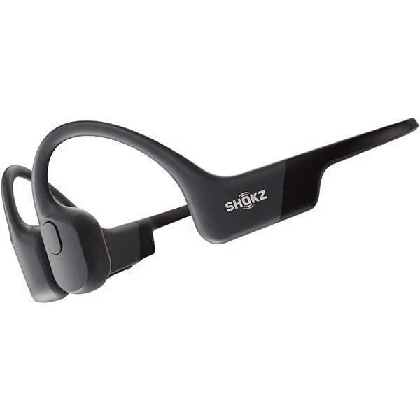 SHOKZ OpenRun Pro Mini | Ecouteurs à conduction osseuse - Sport - Bluetooth - 10 heures d'autonomie - Noir