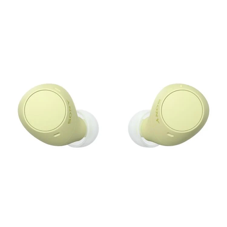 Sony WF-C510 | Écouteurs intra-auriculaires - 100% Sans fil - Bluetooth - Microphone - Jusqu'à 22 heures d'autonomie - IPX4 - Jaune