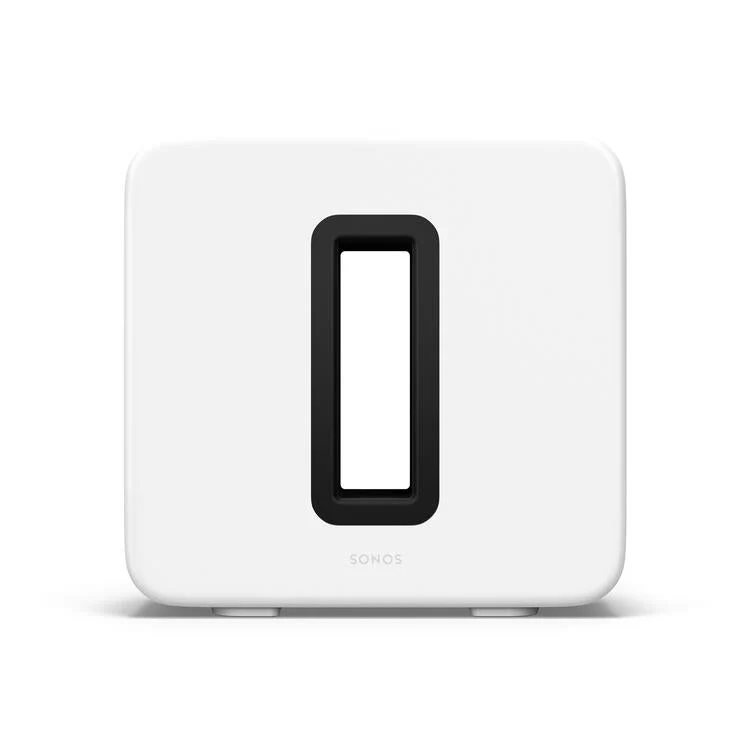 Sonos Sub Gen 4 | Caisson de graves - Sans fil - Wi-Fi - Blanc