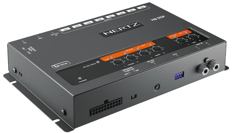 HERTZ H8 DSP – Processeur audio numérique | 8 sorties PRE OUT | Entrées analogiques et optiques