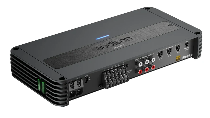 Audison SR 6.600 – Amplificateur 6 canaux | 1120 W total | Classe D