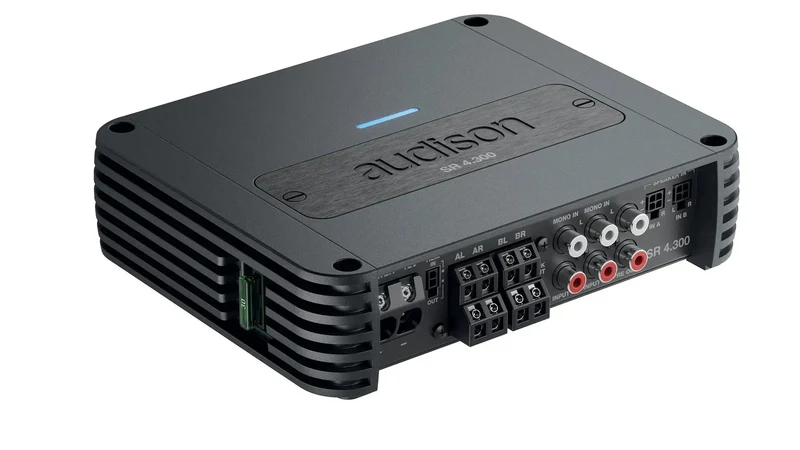 AUDISON SR 4.300 – Amplificateur 4 canaux D-Class | 520 W RMS total | 4 x 130 W @ 2 Ω