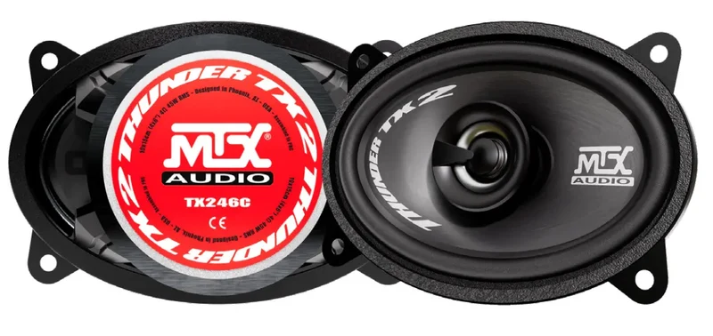 MTX TX246C – Haut-Parleurs Coaxiaux 10x15 cm (4x6”) 2 Voies | 45W RMS