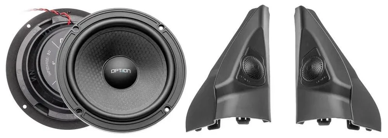 OPTION SZ-150 – Kit Haut-Parleurs 2 Voies Plug & Play pour Suzuki Jimny (GJ/HJ)