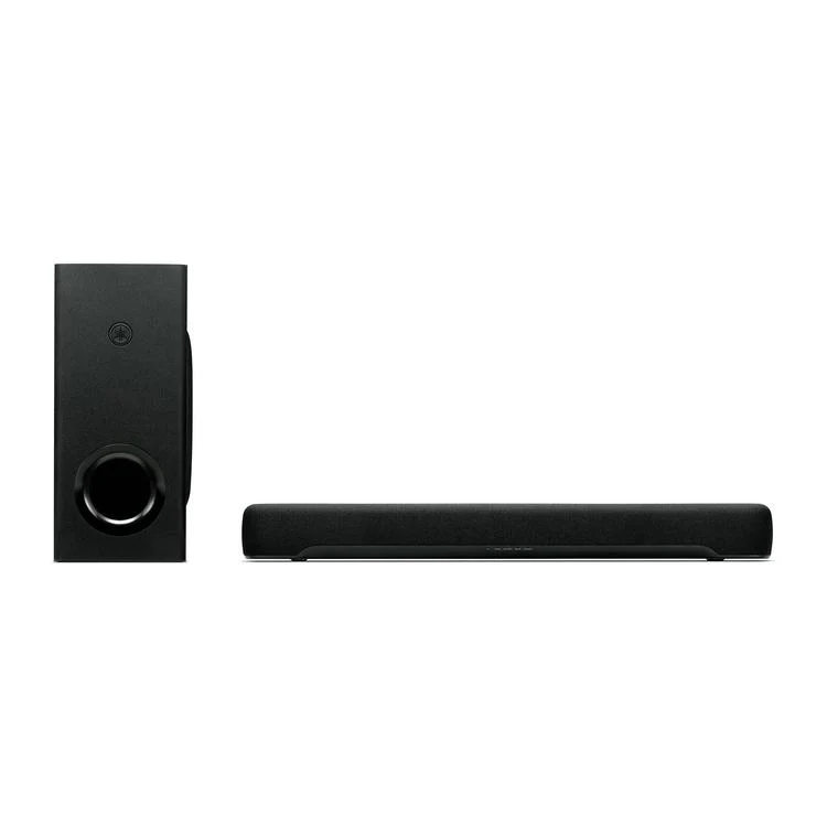 Yamaha SR-C30A | Barre de son compacte - avec subwoofer sans fil - 90 W - Bluetooth - HDMI (ARC) - Noir