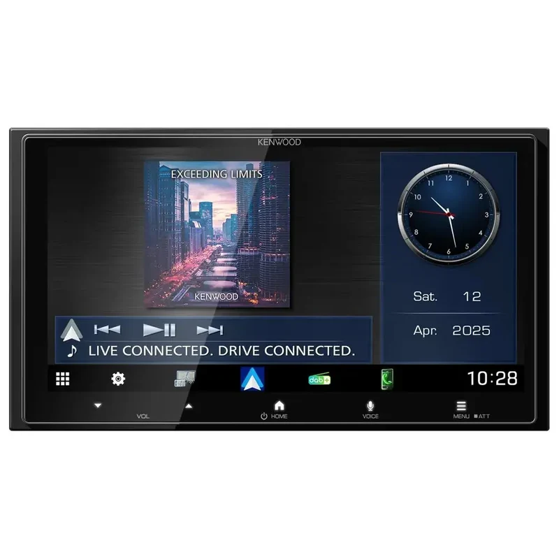 KENWOOD DMX7525DABS – Autoradio 6.92" HD – CarPlay / Android Auto – DAB+ – Bluetooth – 4x50W