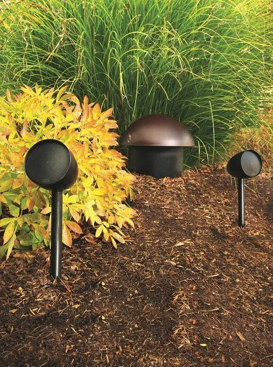 Paradigm Garden Oasis Essentials System | Ensemble d'enceintes extérieures - 8 haut-parleurs - 1 subwoofer - Bronze