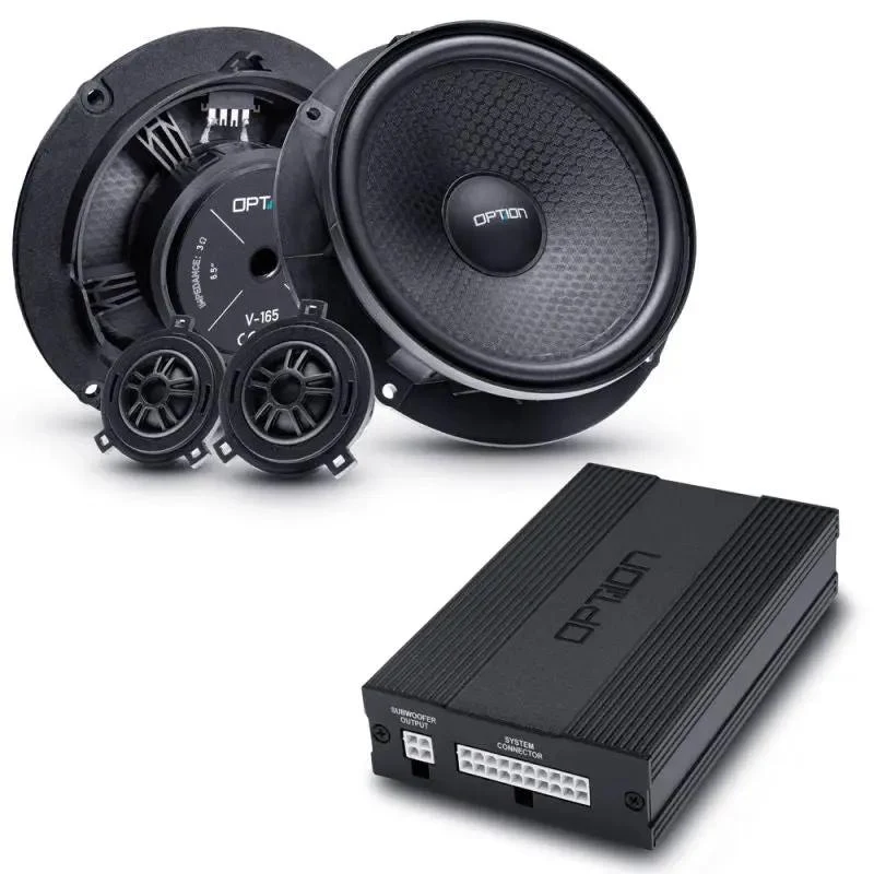 OPTION DSP6-102 V2 — Amplificateur DSP6 + Kit Haut-Parleurs et Subwoofer Skoda Kodiaq