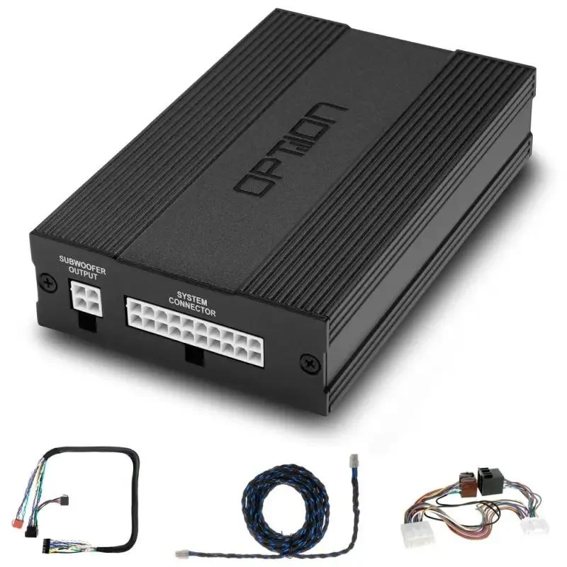 OPTION DSP6-144 – Amplificateur DSP-6 pour Dacia Bigster (DJF, à partir de 2025) | Plug & Play avec DSP-Setup inclus