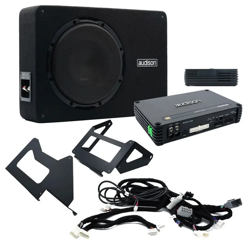 AUDISON AF TSL 3YB AMP KIT – Tesla Base DSP/Sub Upgrade Kit