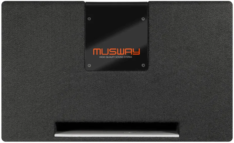 MUSWAY MT269A — Caisson de basses actif double 6x9" avec amplificateur Class D intégré