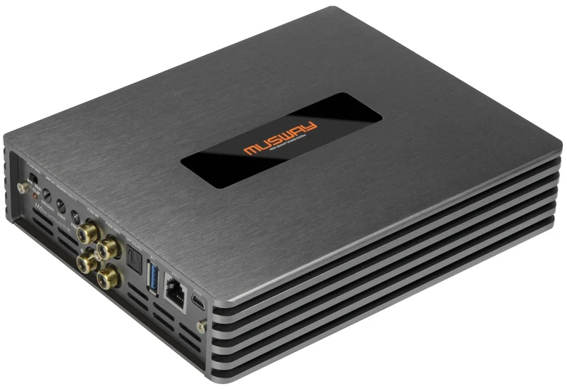 MUSWAY M6V4-512K — Amplificateur 6 canaux Class D avec DSP 8 canaux intégré