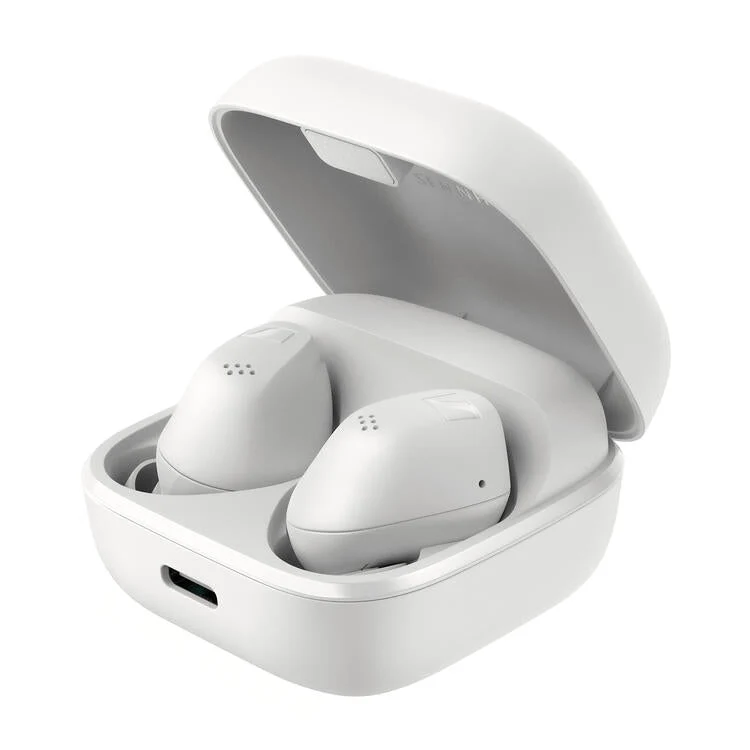 Sennheiser Accentum True Wireless | Écouteurs intra-auriculaires - Sans fil - Réduction active du bruit - Blanc