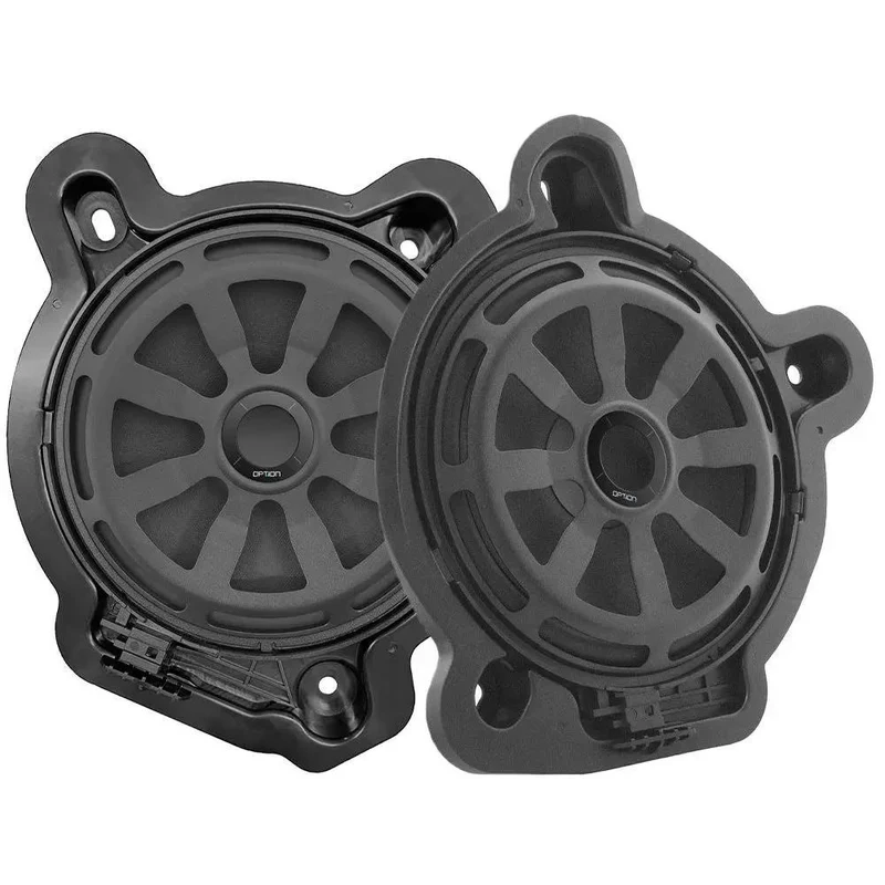 OPTION MB-200-W6 – Subwoofers 20 cm sous-siège Plug & Play pour Mercedes C-Klasse W206