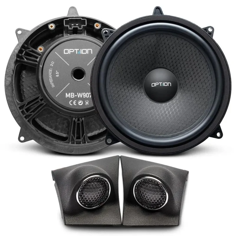 OPTION MB-W907SET – Kit Haut-Parleurs Plug & Play + Center Speaker pour Mercedes Sprinter W907/W910