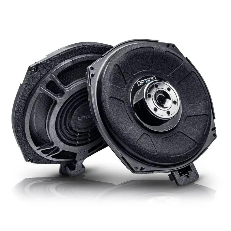 OPTION BM-200 – Subwoofer sous siège BMW | 20 cm | 120 W RMS | 2 Ohms | Plug & Play