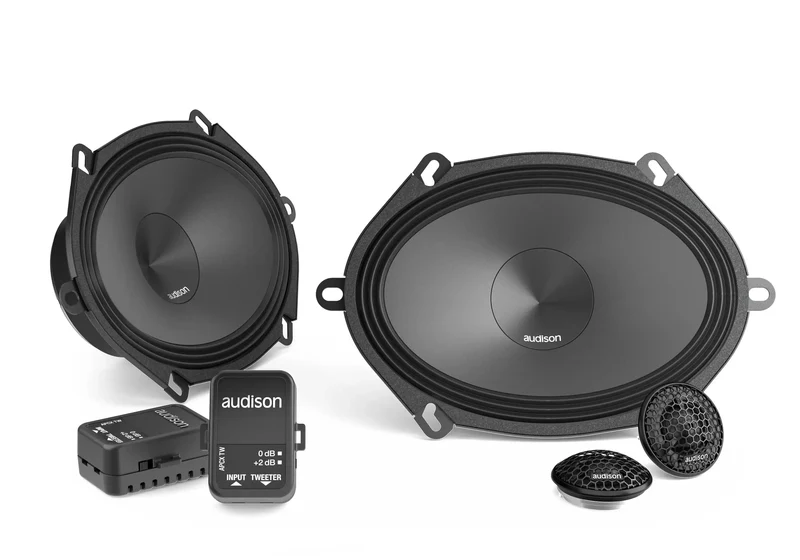 Audison APK 570 – Kit 2 voies – 300 W Peak Power – 5″x7″ – 4 Ω