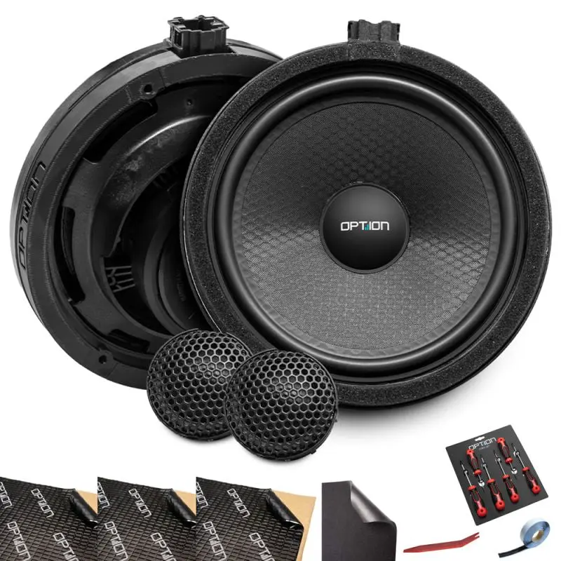 OPTION SET-264 – Haut-Parleurs Avant + Kit de Portes | Suzuki Swift 6 (Facelift 2020–2024) – Plug & Play
