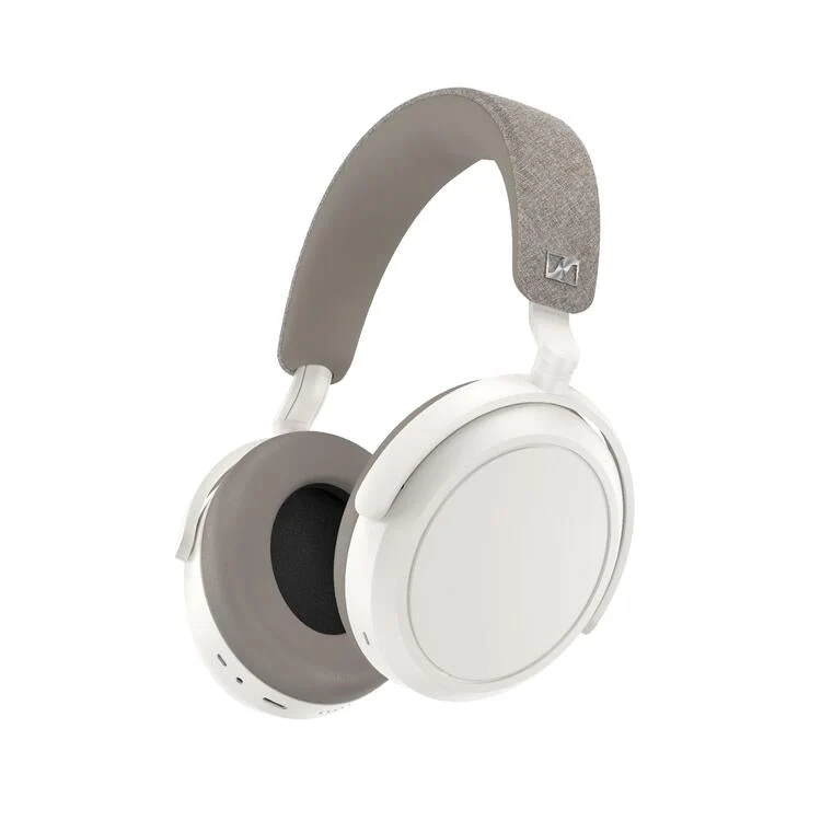 Sennheiser MOMENTUM 4 Wireless | Écouteurs supra-auriculaires - Sans fil - Réduction adaptative du bruit - Blanc.